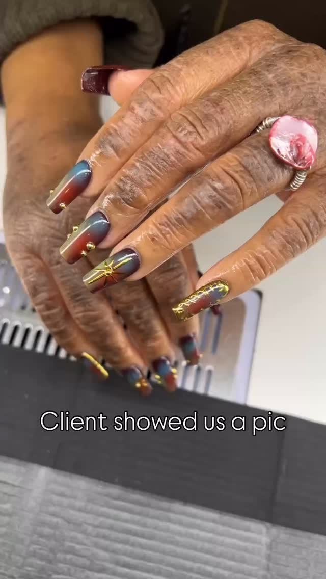 This set wasn’t rushed. It was curated by Rae 🤎
Client chose the picture. We handled the vision.
This weekend only, enjoy a special weekend sale on NEW Gel-X sets!
Book while appointments are still available.
#phillynails #brownsugarnailspa #phillynailtech #gelxnails #auranails