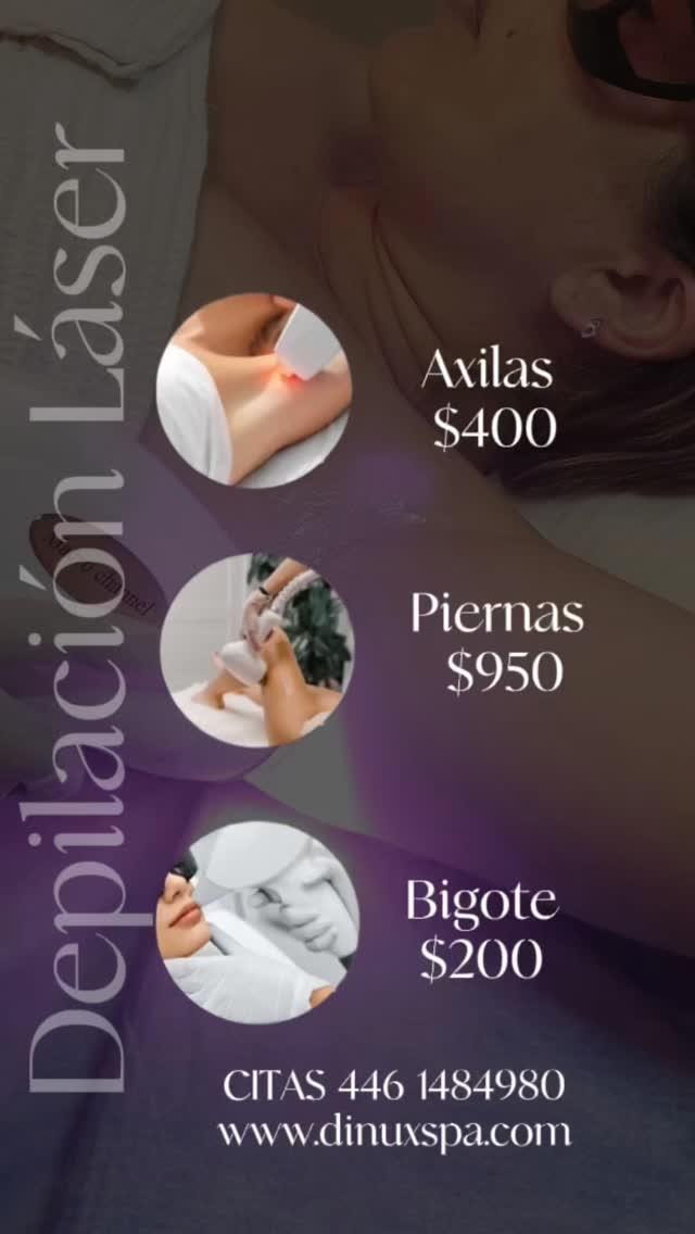 Es hora de usar la tecnología que ya esta al alcance de todos para eliminar el vello no deseado....
Reserva tu cita de valoración y ve porque muchas personas ya lo están usando #depilacionláser
Citas 446 1484980