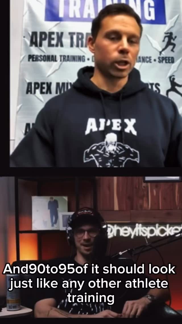 If you walk into a gym you should be able to see athletes of all sports training pretty similarly to the point that just from watching them workout you wouldn’t be able to tell what sport they do