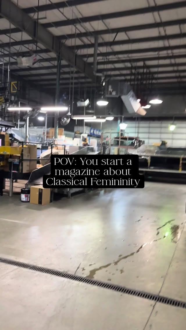 Our subscriptions and Winter one-time purchased orders are on their way 🪽
This edition completes our first full year of producing print magazines, and we couldn’t be more grateful to have the support of women like YOU worldwide looking for an outlet that celebrates the Truth goodness and beauty of womanhood. We can’t wait for you to receive your copy!
Print and digital versions are available now at Theswishmagazine.com/magazine or by clicking the link in bio! ❤️