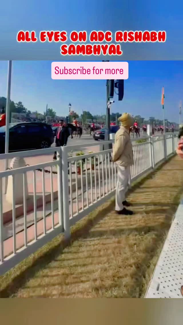 ADC Rishabh Sambhyal ๐ฎ๐ณ
Discipline โข Loyalty โข Honour
.
.
Legacy in motion ๐ฅ
#ADC #RishabhSambhyal #AideDeCamp #IndianArmy #ArmyOfficers UniformGoals NationFirst DefenceReels ArmyReels ViralReels DesiPride OfficerLife IndianDefence ReelItFeelIt
