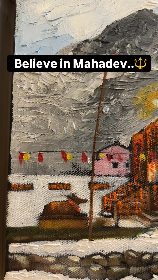 A place where faith slows you down,
silence speaks louder..Share with someone who believes in Mahadev.
#Kedarnath #Mahadev #HarHarMahadev #ShivaDevotee #ShivBhakt #KedarnathTemple #FaithAndArt #SpiritualArt #IndianArtist #ArtWithSoul #ArtReel #ReelsIndia #DevotionalReels #HimalayanFaith #SacredSpaces