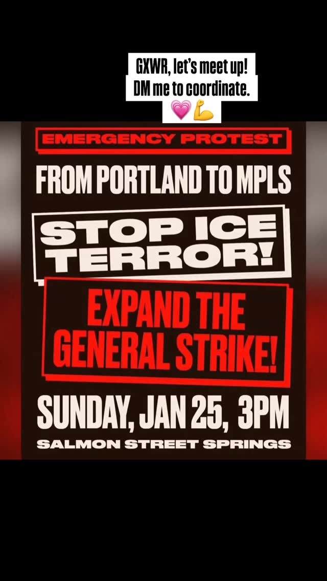 Today, Sunday. For ALL the people killed and abused by ICE.