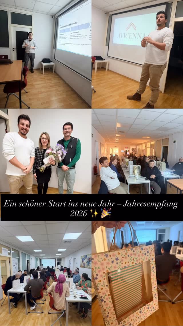 Jahresempfang 2026 ✨
Ein toller Start ins neue Jahr.
Wir sagen Tschüss zu denen, die neue Wege einschlagen, und wünschen von Herzen viel Erfolg 🍀
Und wir sagen Hallo zu allen, die neu dazugekommen sind 🤍
Auf ein gemeinsames, starkes und gutes Jahr 2026! ✨
#Jahresempfang2026 #gemeinsamstark #netzwerke #zusammenarbeitführtzumerfolg #avicenna