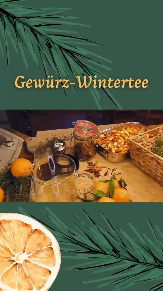 Gewürz-Wintertee 🌲🍊
So arbeite ich im Winter mit Heilkräutern – wenn draußen nicht mehr viel wächst.
Von Dezember bis Februar bediene ich mich ganz einfach an Tanne und Fichte. Beides ist essbar, trinkbar und voll ätherischer Öle für Lunge, Bronchien und Atemwege.
In meinen Topf kommen:
🌲 Nadeln von Tanne oder Fichte
🍊 getrocknete Orangenschalen
✨ ein paar Sternanis
🌿 Zimtstangen
🤎 ein paar Nelken (wirklich nur wenige – sie sind sehr intensiv)
Alles ziehen lassen, tief durchatmen und genießen.
Ein wärmender Begleiter für kalte Tage – einfach, natürlich und wohltuend.
Viel Freude beim Genießen! 🧡
#Winter #Heilkräuter #5ElementeHeilfasten