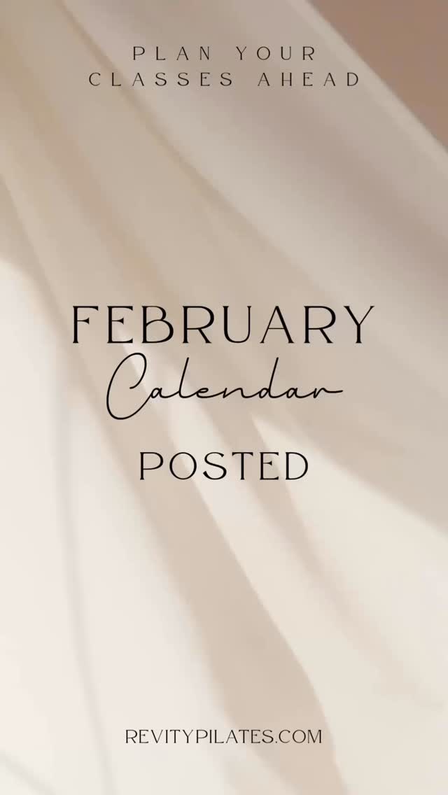 We’re excited to welcome new instructors to the Revity team 🤍
Our February schedule is now live with more class options, expanded availability, and the same high-quality Reformer experience you know and love.
More variety. More movement. More chances to show up for yourself.
February calendar is open. Book early. Plan ahead and stay consistent
#revitypilates #reformerpilates #burlingtonpilates #wellnessjourney #revitystrong