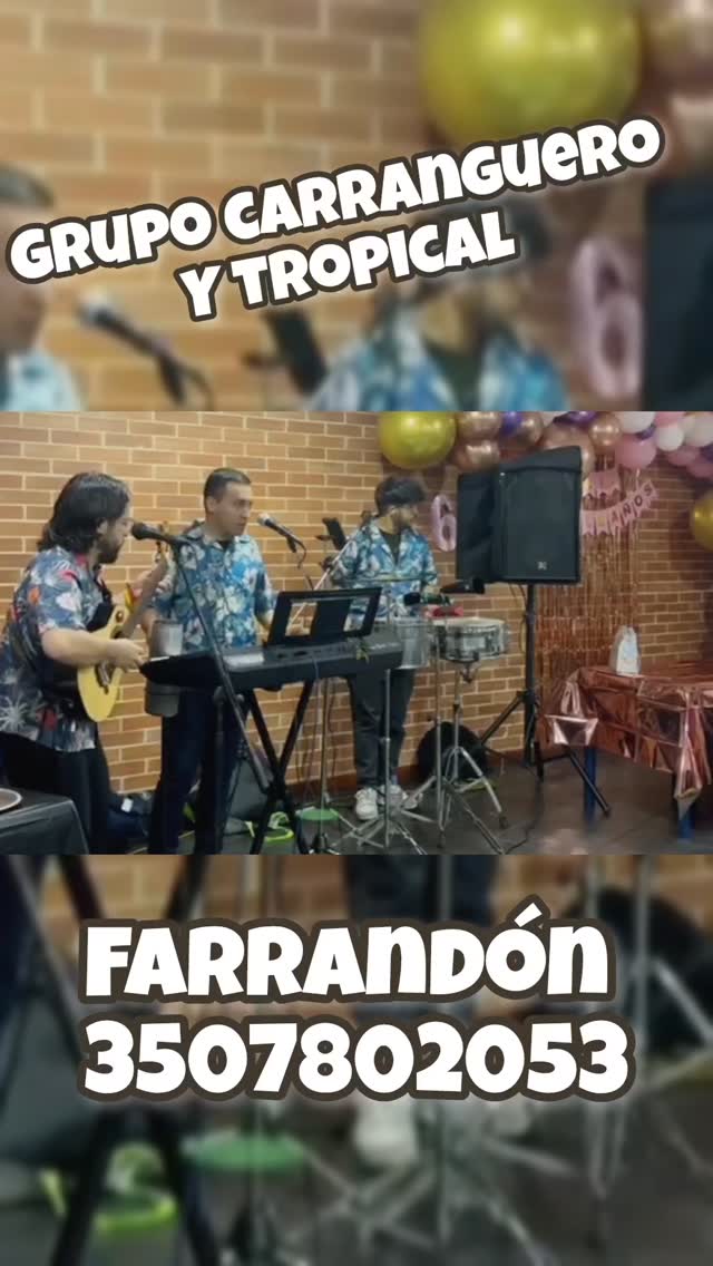 Grupo musical en Bogotá, gran show carranguero y tropical. Serenatas en Bogotá pars toda ocasión, cumpleaños y mucho más. Reserva hoy 3507802053 #carranga #eventosmusicales #musicaenvivo #triomusical #musicosenbogota
