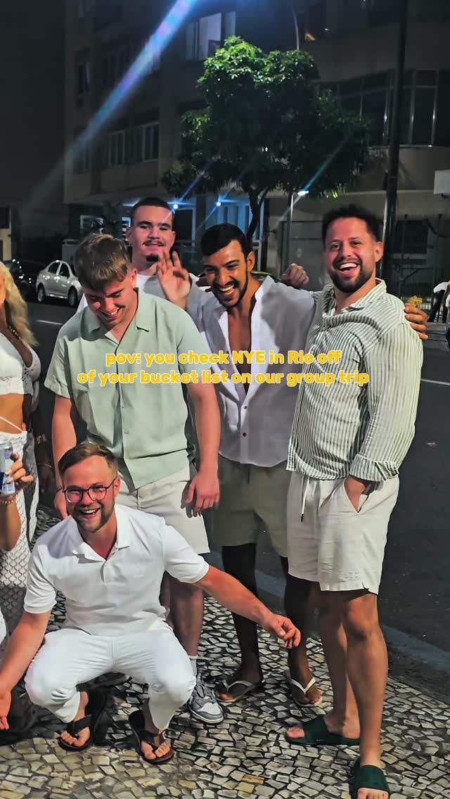 Always better when dreams come true with new friendss ✨️✨️✨️
NYE in Rio 2026/27 group trip releasing soon!
Don't miss it this time 😉