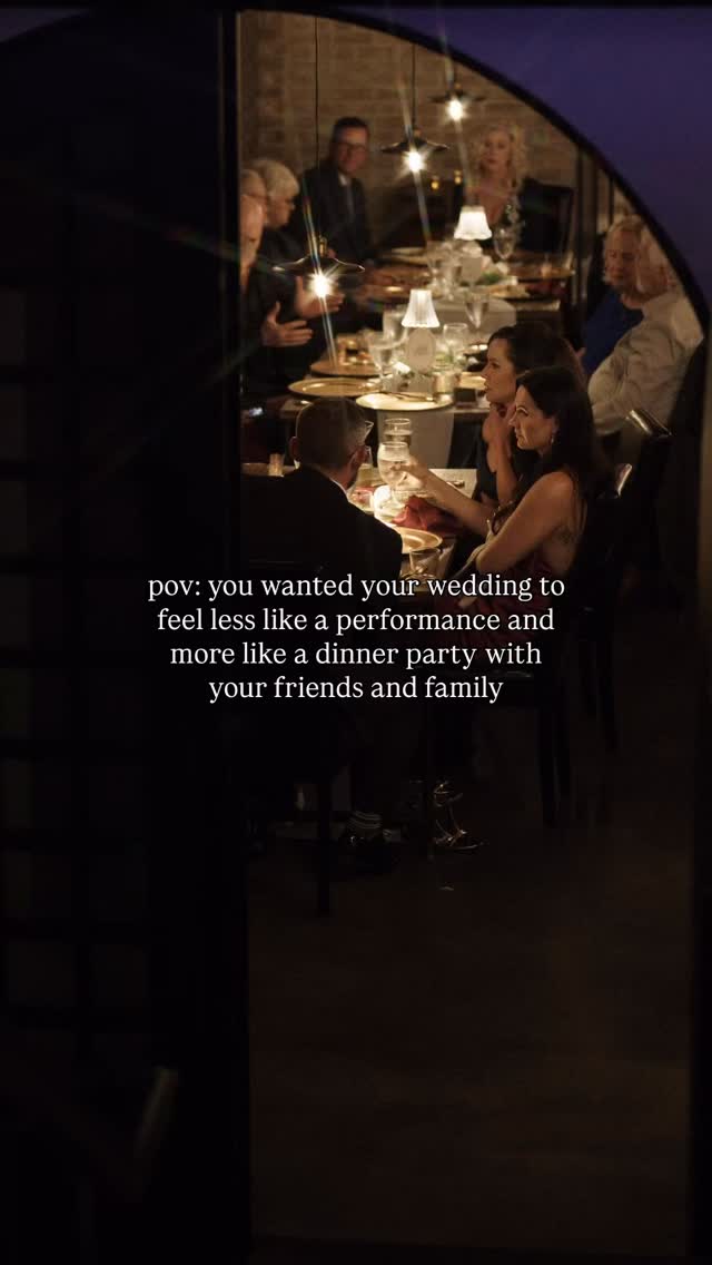 For couples who want their day to feel less like a production and more like time well spent with friends and family, Chapel & Cellar offers an intimate setting designed to feel personal, welcoming, and genuinely connected.
Because the most meaningful celebrations are shared, not staged.
#chapelandcellar #smallweddings #winterparkvenue #winterparkweddings #initmatewedding