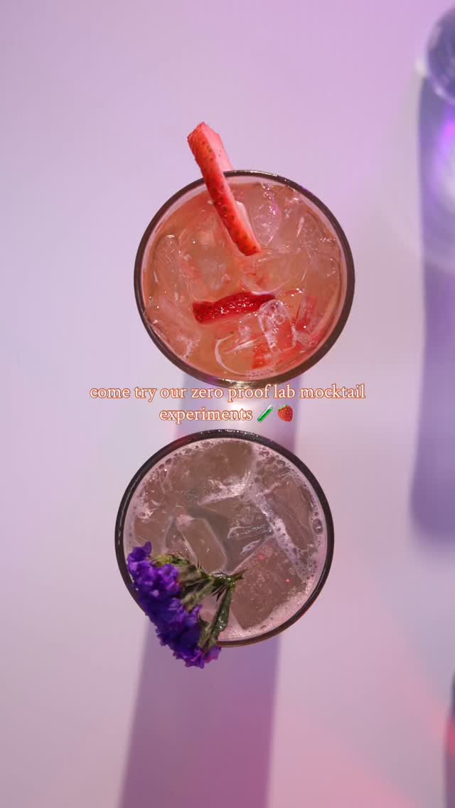 come sip on something new today 🍓our strawberry sprint and la vida lavender are waiting for y....