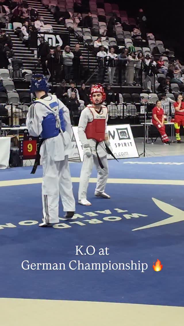 K.O by @emrecav15 🔥 #taekwondo #knockout #deutschemeisterschaft