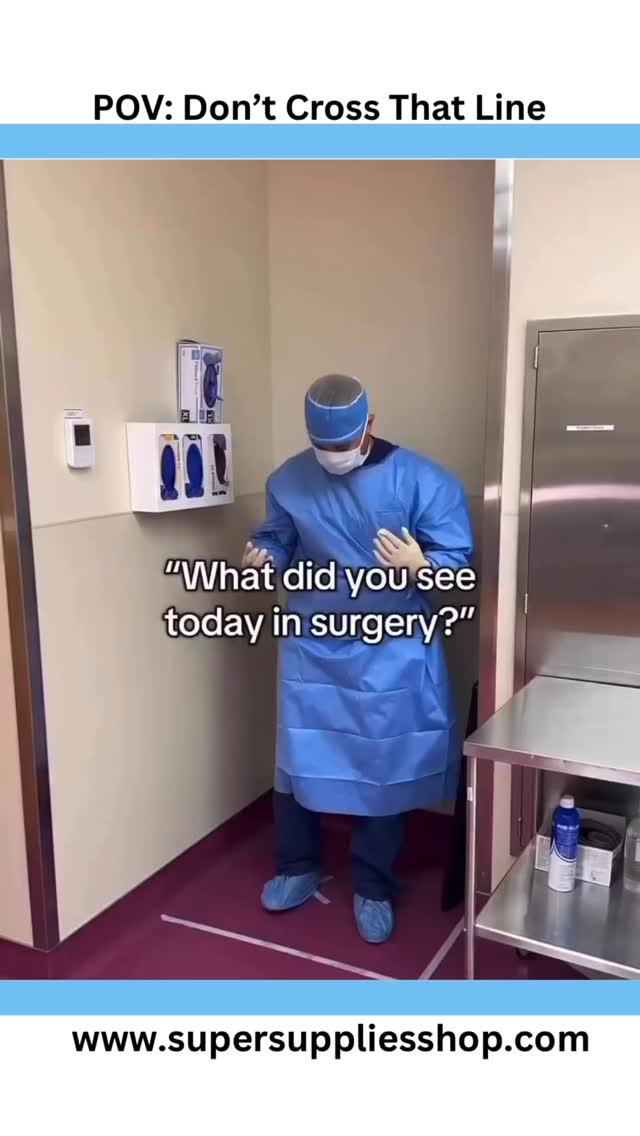 POV: When you scrub into surgery for the first time and they say,
“Don’t cross that line.”
Instant freeze.
Hands up.
Feet glued to the floor.
No one explains why — you just know crossing it would end everything 😅
Medical school doesn’t prepare you for the pressure of not touching anything… but being there is how it starts.
Every surgeon, nurse, and tech was once the student standing right there.
Watching. Learning. Trying not to breathe too hard.
If this took you back to your first OR moment, you’re not alone.
Drop a 👀 if you remember that line.
👉 Stay prepared for every stage of your healthcare journey with trusted medical essentials from www.supersuppliesshop.com
#healthcarelife #medstudentlife #surgerylife #orlife #scrublife #futuredoctor #medicaltraining #healthcarestudents #nurselife #clinicalrotation #medicalschool #healthcarehumor #hospitalvibes #healthcarecommunity #frontlinelife #learningcurve #studentdoctor #healthcareworkers #medicaleducation #healthcarememes #scrubbedin #healthcarejourney #medlife #hospitalhumor #healthcarecontent #supersuppliesshop #shopsupersupplies #medicalsupplies #healthcareculture #healthcaregrind