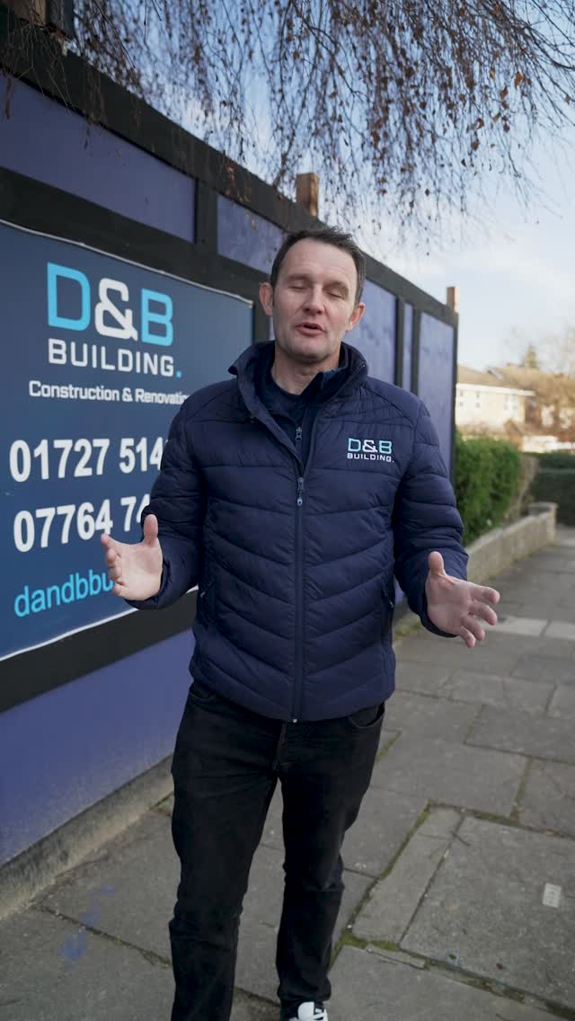A little look at one of our new projects - it’s going to be a huge change ⚒
Get in touch with our team today for a free visit and quote 🙌
🌐 dandbbuilding.co.uk
📲 01727 514020 | 07764745711
📧 ben@dandbbuilding.co.uk
📍 St Albans, Hertfordshire
We work primarily in Hertfordshire, with recent projects in Redbourn, Harpenden and St Albans.
#HertfordshireBuilders #StAlbansConstruction #HertfordshireConstruction #StAlbansBuilders #HomeRefurbishment