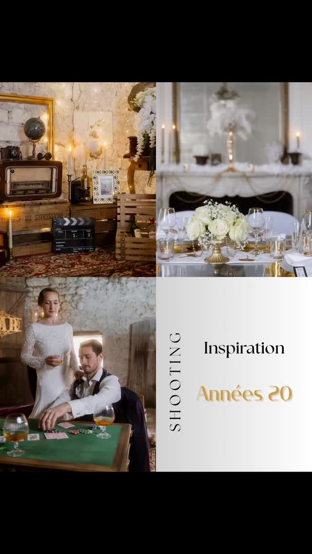 Envie d'une ambiance qui vous transporte ? Qui allie élégance, vintage et immersion ? Les années folles s'ouvrent à vous.
Découvrez tous les prestataires qui ont travaillé sur ce projet incroyable et qui sauront vous entourer lors de votre jour J:
👗 @Petitefolie_pf (robe et costume)
🧥 @cassotiscostumes (manteaux d'époque)
💇♀️ @chounadiia (mise en beauté)
🏰 @Ledomainedelaboutelaye (lieu de réception)
🥘 @Lesdelicesdethomas86 (traiteur)
🎥 @Hash_productions_ (vidéo)
📸 @alexiajarry.photographe (photos du couple)
📷 @olivejtd (photos backstage)
🌷 @poppy_fleurs (fleurs)
🕯 @tlfthelittlefactory (décorations)
💻 @dln_evenements et @mila_mrts (wedding planner)
🤵@pmorteau (marié)
👰 @kimwust (mariée)
Crédits photo : @alexiajarry.photographe et @olivejtd
#mariage #vintage #annees20 #annees30 #wedding