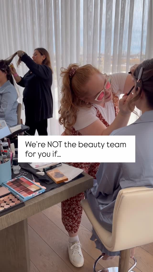 We’re not for everyone, and that’s the point.
We’re not the team for brides who want cookie-cutter glam, trend chasing, or who are simply shopping for the best deal.
We are for the bride who wants to feel like the most elevated version of who she already is… in a calm space, with a team that protects her peace and guides the energy of the room from the moment we walk in.
Because the real elevated experience on your wedding day?
It’s how you feel, not just how you look.
If you want a beauty team that brings clarity, confidence, and a grounded presence to your morning- you just found us.
Inquire through the link in our bio to check your date.
#ChicagoBride
#ChicagoWeddingHair
#ChicagoWeddingMakeup
#BridalBeautyTeam
#WeddingMorningVibes
#MidwestBride
#ElegantBride
#WeddingBeauty