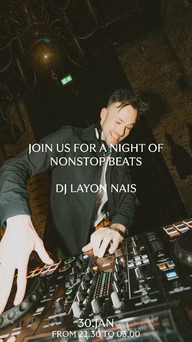This Friday, January 30th 🔥
DJ Layon Nais takes over the decks!
Event info:
Free entry
21+ only
22:30 - 03:00
Don’t miss it🎶🎵
Who’s joining?
#dewaagdelft #kerstavond #delft #party #dance