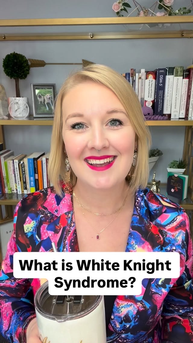 With ☕️ for Convos
.
What is White Knight Syndrome?
✨Watch for more✨
.
.
WANNA STAY M.A.D.?!👇
💻 ECOURSES: Get tools to help you heal from narcissistic family dynamics and level up your self-care (LINK IN BIO).
.
👚MERCH: Mugs, apparel (sizes S-3XL), & more (LINK IN BIO).
.
🗞 NEWSLETTER: Don’t miss the newsletter when it drops! Sign up for the The M.A.D. Beyond newsletter today to stay M.A.D. (LINK IN BIO).
.
🛋 THERAPY: @themadtherapy (https://www.instagram.com/themadtherapy/) IA/IL/FL
.
🧠 Social media is not therapy. All posts on The M.A.D. Beyond’s social media accounts are for educational purposes only and are not a replacement or substitution for mental health services. Read the disclaimer to at TheMADBeyond.com (http://themadbeyond.com/) to learn more.
.
.
.
#themadtherapy #themadtherapist #narcissistic #toxicrelationships #manipulation