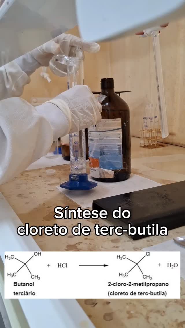 Síntese do cloreto de terc-butila!
@luz_vivi3
@luizrafaelgomes_05
Venha fazer parte do Projeto Guavira! 🌿💚
🔗 Saiba mais em: www.projetoguavira.com
🔗 Guavira Conecte: www.guaviraconecte.projetoguavira.com
📷 Siga-nos no Instagram: @projetoguavira
🎵 Estamos também no TikTok: @projetoguavira
📘 Curta-nos no Facebook: /projetoguavira
🎬 Assista-nos no YouTube: @projetoguavira
#projetoguavira #guavira #ciencia #uems