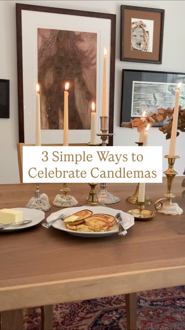 Candlemas or the Feast of the Presentation of Jesus in the Temple is the beautiful day where we celebrate Joseph and Mary presenting their firstborn baby to God. It’s also the day that we celebrate the epiphany that Jesus is the Light of the world!
🕯️Comment “Candlemas” to learn more about this special day + meaningful ways to celebrate it in your home.
.
.
.
.
#candlemas #feastofthepresentation #jesusisthelight #jesusisthelightoftheworld #chandeleur #diadelacandelaria #liturgicalliving #liturgicalhome #livingliturgically #domesticchurch #christianhome #christianfamily #christianliving #anglican #catholic