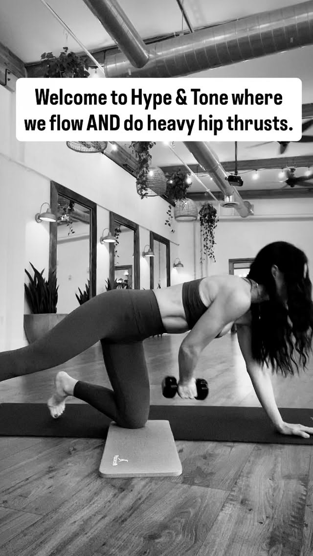 It’s not Pilates, it’s not dance, it’s not progressive overload. It’s Hype & Tone. A Method I developed to check all my favorite boxes in an effective way. Hope you love it 🖤
✨in-studio & online
✨14- day free trial