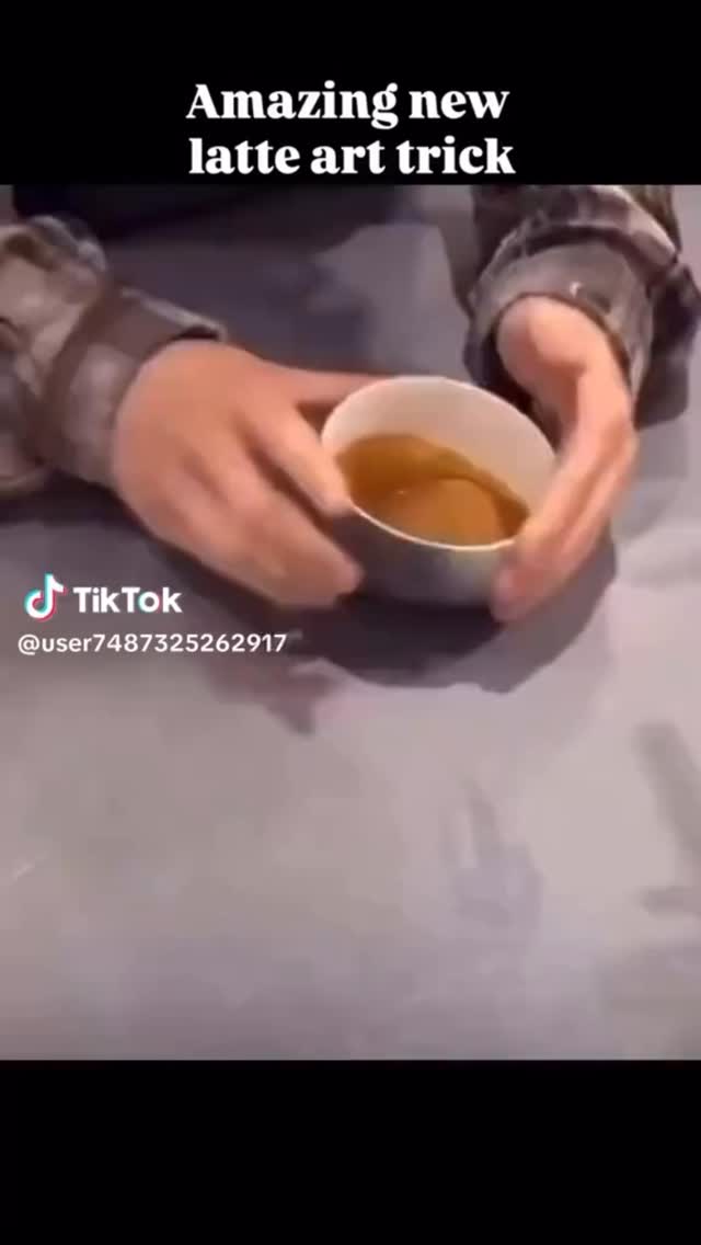 Check us doing the new latte art trend 🤩🤩 #notjustaprettyface #hotoffthestreet #funisoneofourvalues