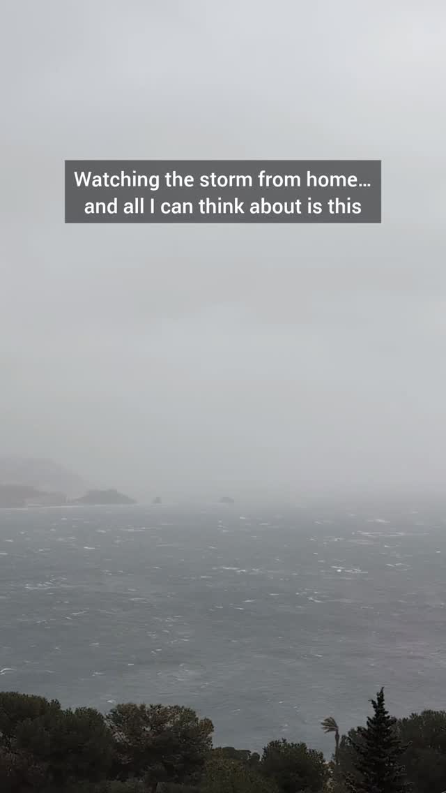 Once a sailor, always a sailor.
Watching the storm from our home.
45 knots outside.
It feels calm behind walls.
But my body remembers other storms.
The tension in every muscle.
Sitting at the helm.
Anchor watch on.
Engines running. Just in case.
Living on the sea, you can’t avoid it.
These hours are humbling.
A reminder of the real power of the ocean.
Grateful for a solid roof today.
And for everything the sea already taught us.
.
#OnceASailor #SailingLife #LifeAtSea #StormAtSea #FollowThe5un