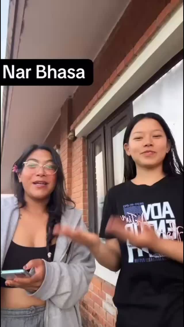 As we prepare for publication of our residency zine, we share a snippet of our two brilliant writers @lhakpa.choedon and @tamang_bineeta building friendship and camaraderie, giving us a glimpse into their two different yet similar languages 🙂↕️🤍
