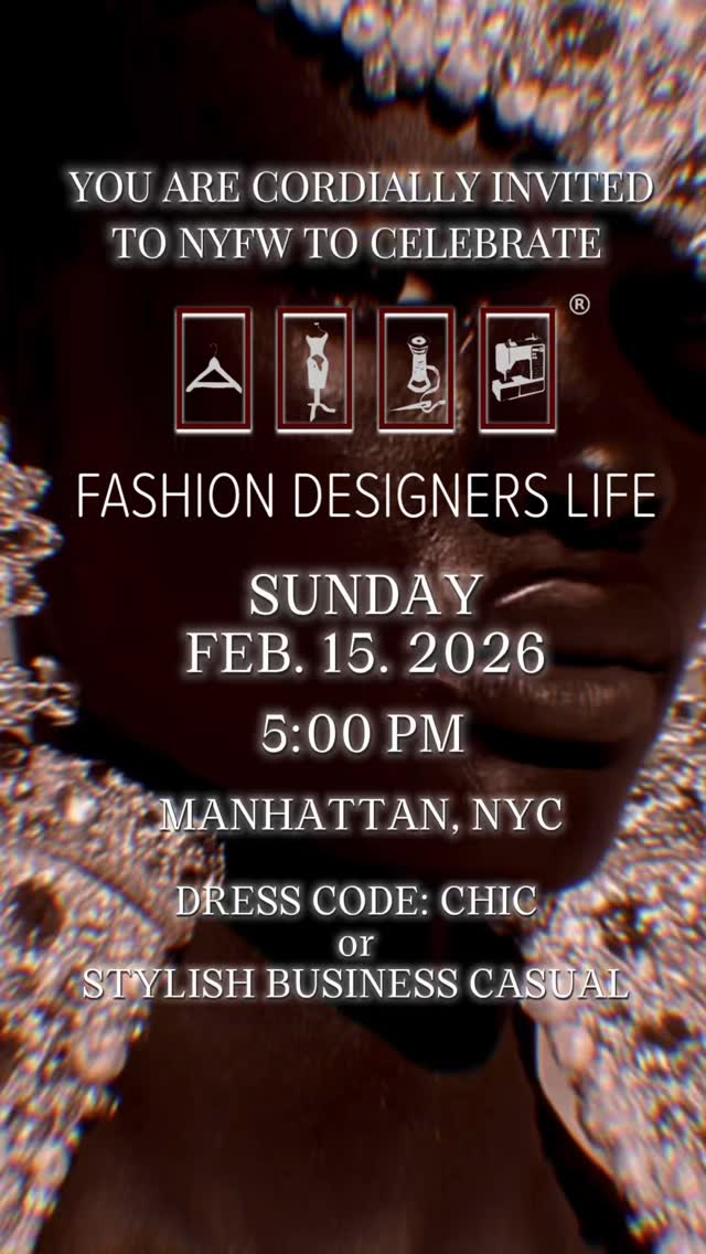 Come celebrate NYFW with us on Sunday February 15, 2026 at 5PM! Tickets are in Bio 💫
▫️
▫️
▫️
▫️
▫️
▫️
▫️
▫️
▫️
▫️
▫️
▫️
▫️
▫️
#NYFW #FashionShow #newyorkfashionweek #nyc #fashion
