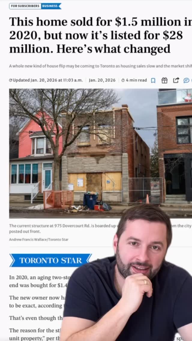 Bought for 1.5M. Listed for 27.5M. Same building. Different story 🤯🏠