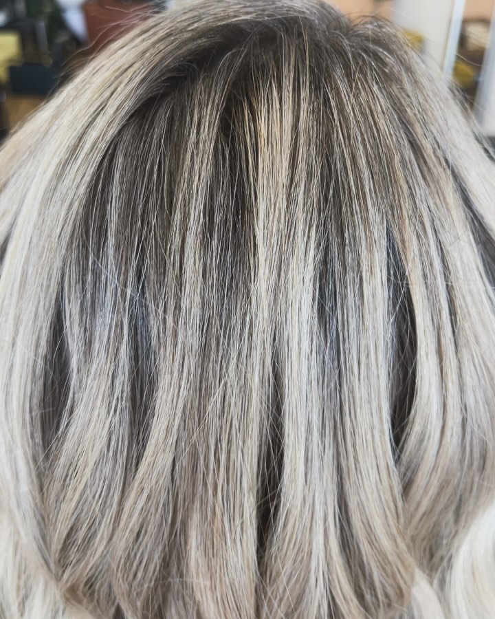 Two rows will always make a girl happy! #lacedhairextensions #lacedhair #handtiedextensions #handtiedwefts #knchairstudio #redken #reskenblondes