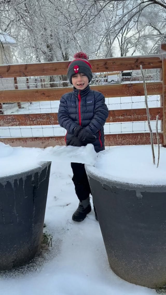 Epic ice breaking and epic ice breaking fails. What else do martial arts students have to do on a snow day. #icestorm #ice #fails #hanmudo #franklintn