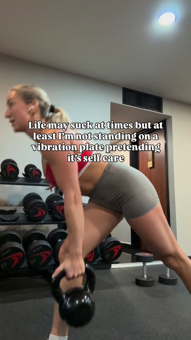 This is for the girlies buying vibration plates - your money is better invested at the gym lifting weight. I promise 😉