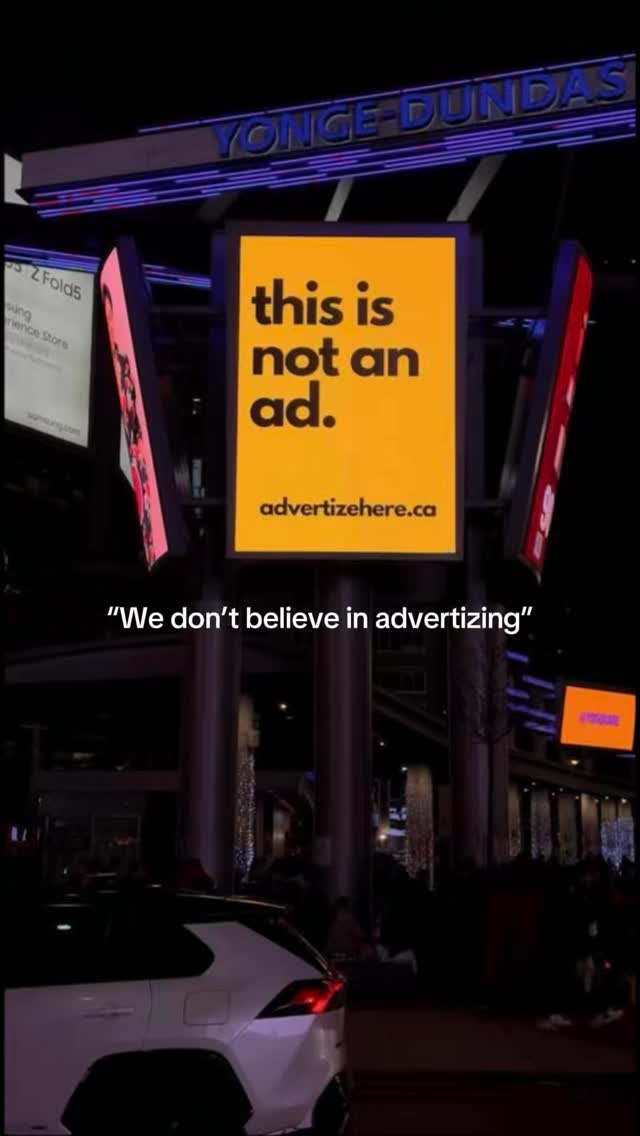 Please donโt upset us with this phrase & just let us help you!!! ๐
DM us & letโs make advertizing fun again. ๐
.
.
.
#adzworld #advertizehere #billboards #toronto