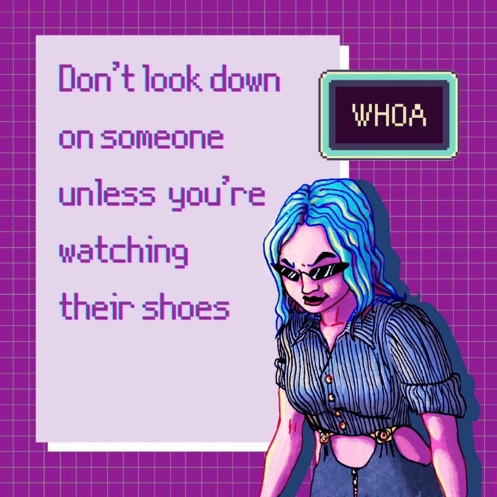 Some words of wisdom to sleep on 😴💤
(made with @procreate, font from @canvafrance, timelapse with @capcutapp)
—> Youre +𝟏
Project’s «U̲r̲ ̲p̲l̲a̲n̲H̲a̲t̲e̲ ̲i̲s̲ ̲m̲i̲n̲e̲» n°905888 /// codeName = Dn’t l👀k @ my SH00es
°_* - *_° - °_* *_°
#wordsofwisdom #quoteofwisdom #quote #wisdom #badbitch #badbitchquote #whoa #retrogaming #pixel #pixelanimation #pixelquote #cyberpunk #challenge #scifiart #graphicdesign #artdirector #inkdrawing #synthwaveart #dreamwave #intimidite #emotif #vaporwaveaesthetic #vaporwave #retrowave #illustrationart #illustrationartist #artchallenge #digitalart #timelapse #timelapsedrawing @louise_chamouss