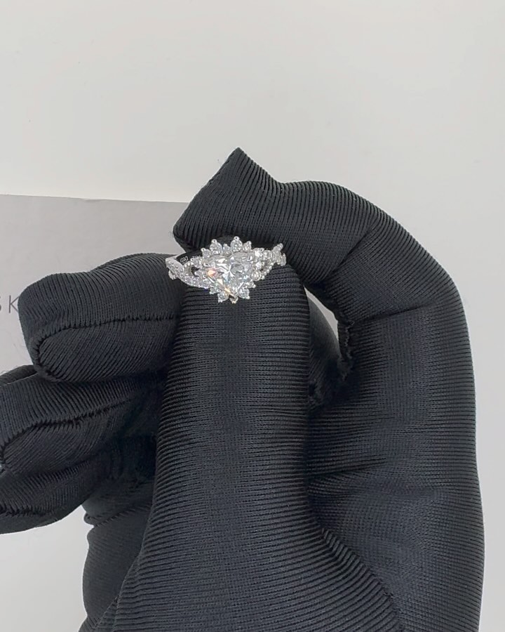 Heart shaped diamonds why not. Wishing everyone a happy valentines day from all of us at Skylarc Diamonds.