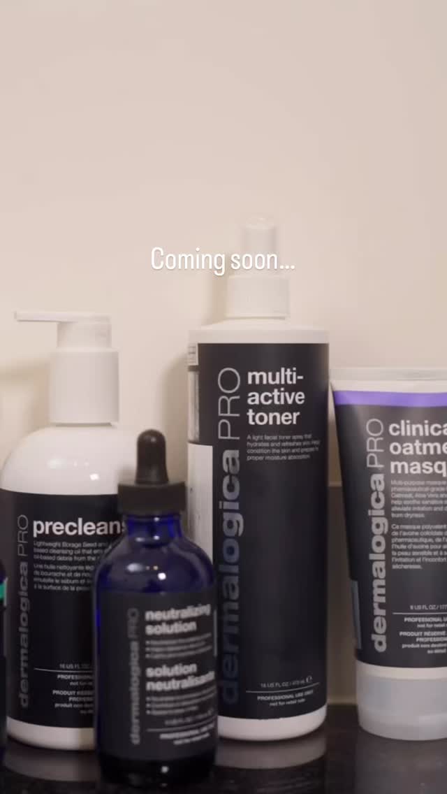 ✨ Glow is coming. Our facial services are almost here—get ready to meet your best skin yet.
