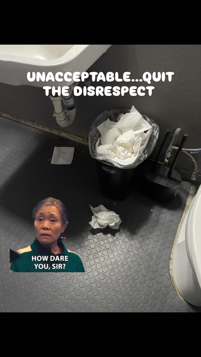 Whoever is such an asshole that cant put trash in the trash can....dint come back...we dont want you and frankly we are sick of these people treating our home as a dump...if this is you or you know who does this DONT RETURN EVER!
Simple rules:
Clean up your messes
No mud in the gym
Put your weights and equipment away
But thats far too much to comprehend for some. Moving forward you will be asked to leave and banned if you are caught doing this...its disrespectful to everyone, if you like to live lkke that keep it at your house, but stay away from ours!
#rant #disgusting #gym #wednesday #cleanup