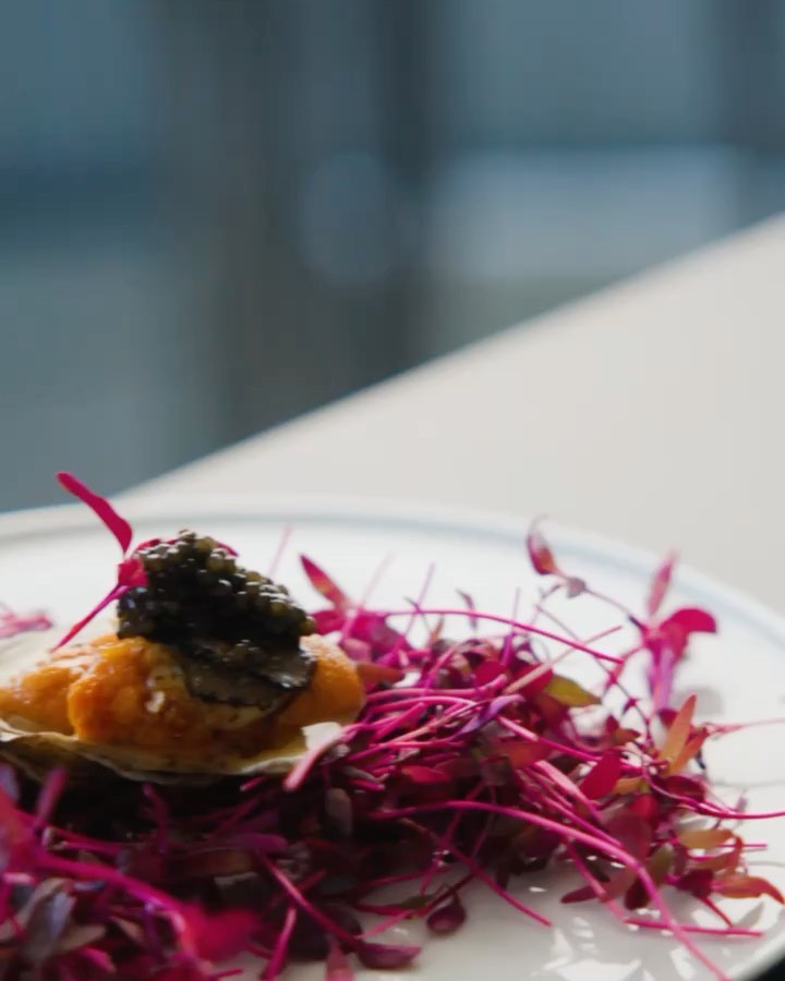 Recent work for our guys over at @2ndjettyseafood | getting fancy in the first video with a uni/caviar oyster - swipe to see the legend Urie doing what he does best 🐟🐟🐟