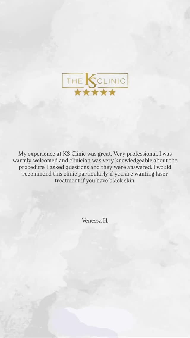We personally love to hear your feedback and thank you for taking the time to review your experience with us.
The KS Clinic is proud to have received over 800 5 star reviews, you can find these on our booking system & Google reviews.
#skinclinicbirmingham #theksclinic #skinclinic #skincare #blackskincare