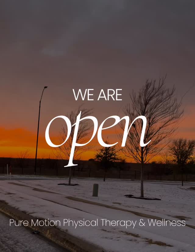 Sledding injuries 🛷
Snow-day stiffness ❄️
Sitting-too-long soreness 🪑
�
We’re OPEN and ready to help you move better again.