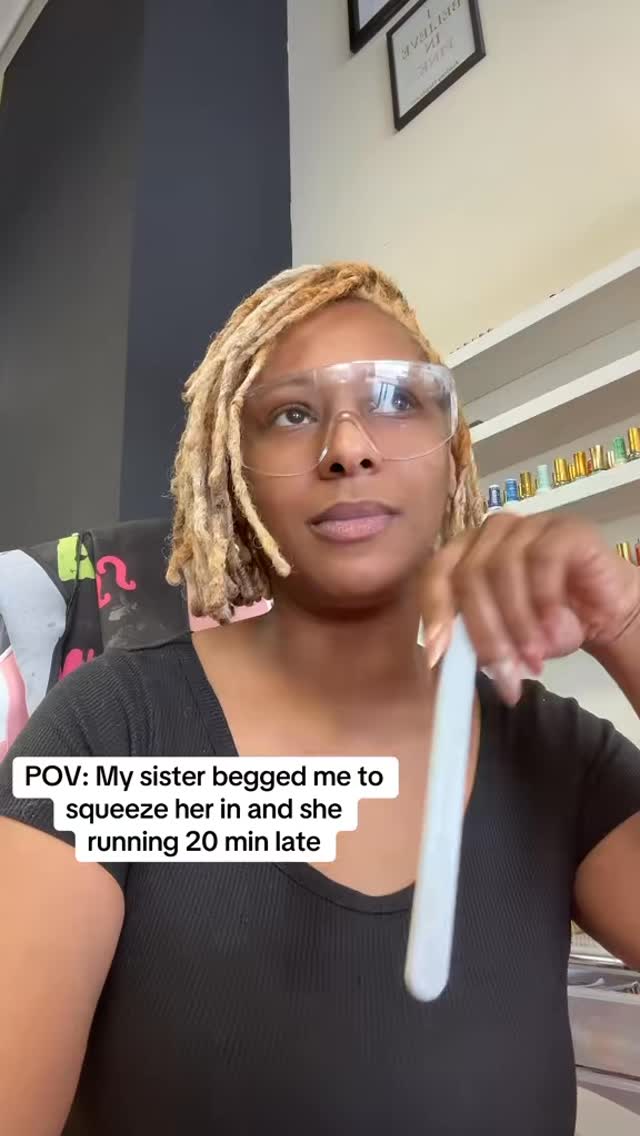 Now this is a knee slapper but common with clients 🤭 #funny #nailtech #midwest #reels #indianapolis