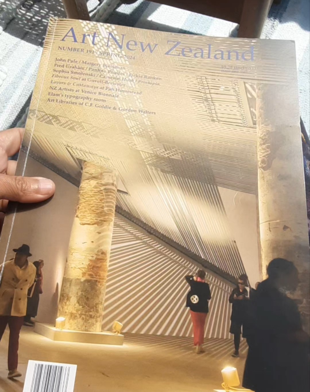 I have a new favourite issue of @artnewzealand magazine!
Thank you for the Exhibition review Ruth Jeffs and the kind words!
Art New Zealand, Number 191, Spring 2024.
"Altar, Beautifying Understanding" Ashburton Art Gallery.
🎉💯👏🥰