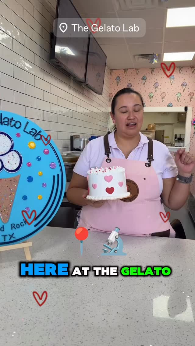 Elevate your Valentine's Day ❤️ with our unique cake, and don't forget to preorder our irresistible chocolate-covered strawberries and brownies! Links in bio and comments!
#valentineday #icecream #cake #gelato #roundrocktexas