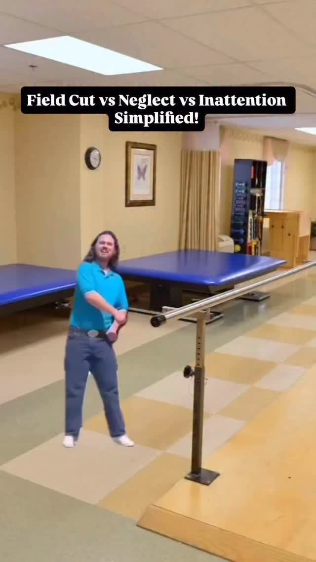 👁 Not all “vision” problems are about the eyes.
A field cut is a loss in the visual system itself.
Neglect and inattention happen when vision is intact — but the brain fails to attend to that side.
The tricky part? Sometimes they can occur together!
Which one do YOU find hardest to treat? ⬇️
#NeuroRehab #StrokeRecovery #VisionRehab #FieldCut #VisualNeglect VisualInattention NeuroOT NeuroPT NeuroPathPTOT NeuroEducation BrainInjuryRecovery StrokeOT NeuroMadeSimple NeuroTherapy