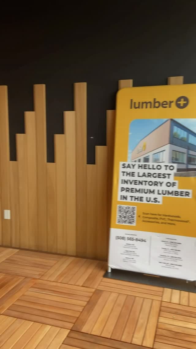 We love a visit to @lumberplusbostonma! Opening up our creativity for all the siding and cladding capabilities✨
#interiordesign #cladding #siding #lumber #newconstructionhomes #remodel