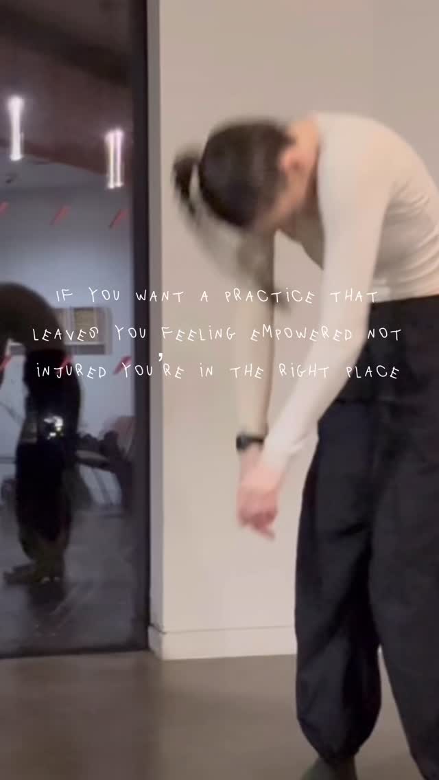 If you’ve ever felt disconnected from a movement practice, trying to fit your body into alignment standards that were designed for aesthetics not function you’re in the right place. Follow @flow.with.v for more yoga and movement that helps you feel good in real life. 🤎