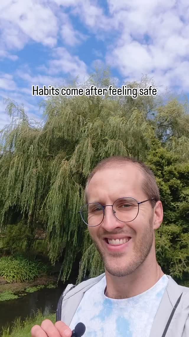 If habits keep falling apart, nothing is wrong with you.
Your body needs support — not pressure.
When your body is stressed, it naturally falls to what supports it at the moment.
Regulate the body, and the habits naturally form around to support it.