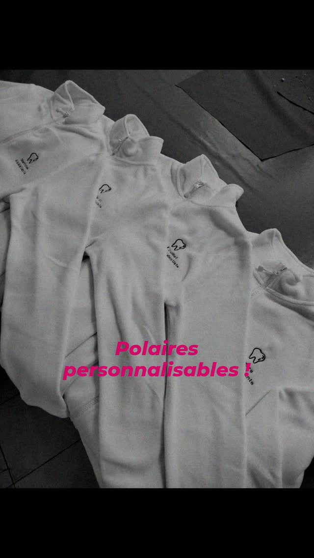 Aide-soignante, assistante dentaire, véto, ide...cette polaire personnalisable est pour vous !
A retrouver sur le site internet :
www.lecalotfrancais.com
#ide#infirmiere#aidesoignante#dentaire#sagefemme