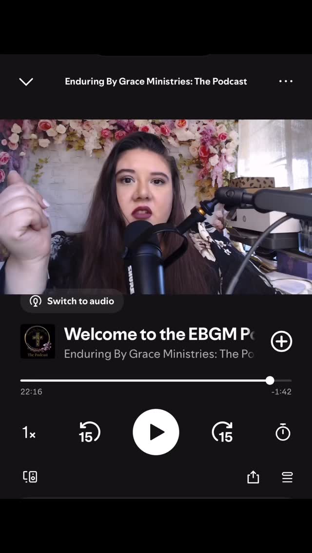 Welcome to Enduring By Grace Ministries (EBGM) where we know it is only by the Lord’s grace that we can endure each day by clinging to the hope of the gospel.
Learn more about the ministry in the latest podcast. Podcast can be found in Spotify and through the link in bio.
.
.
#grace #hope