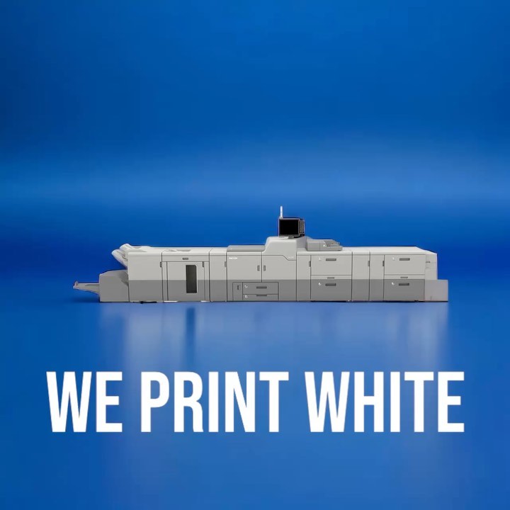 Need white print onto specialty stock ?
Printech has the solution for you!
With our Ricoh Pro C7100sx digital printer we can print white onto coloured stock.
Great for Tags. invitations. Business cards. Packaging.
Contact us today 07 827 6269
Info@printech.co.nz
